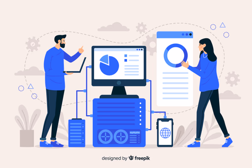 SaaS product development illustration